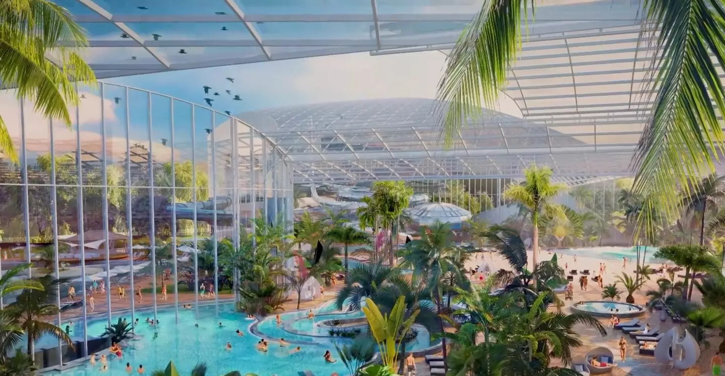 Therme Manchester describes itself as the UK's 'first city-based wellbeing resort'.