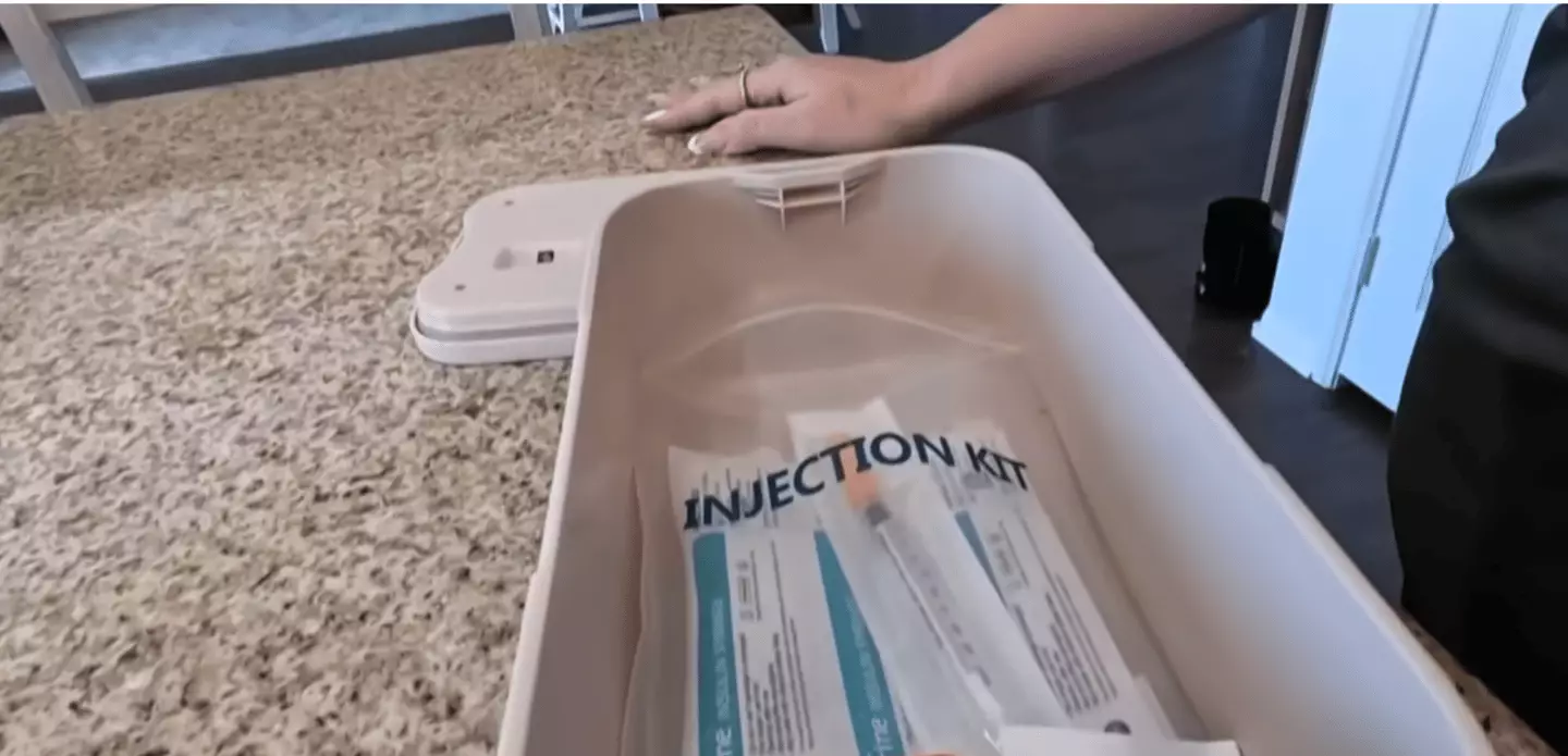 She now keeps the medicine in a lockbox. (WHAS11)