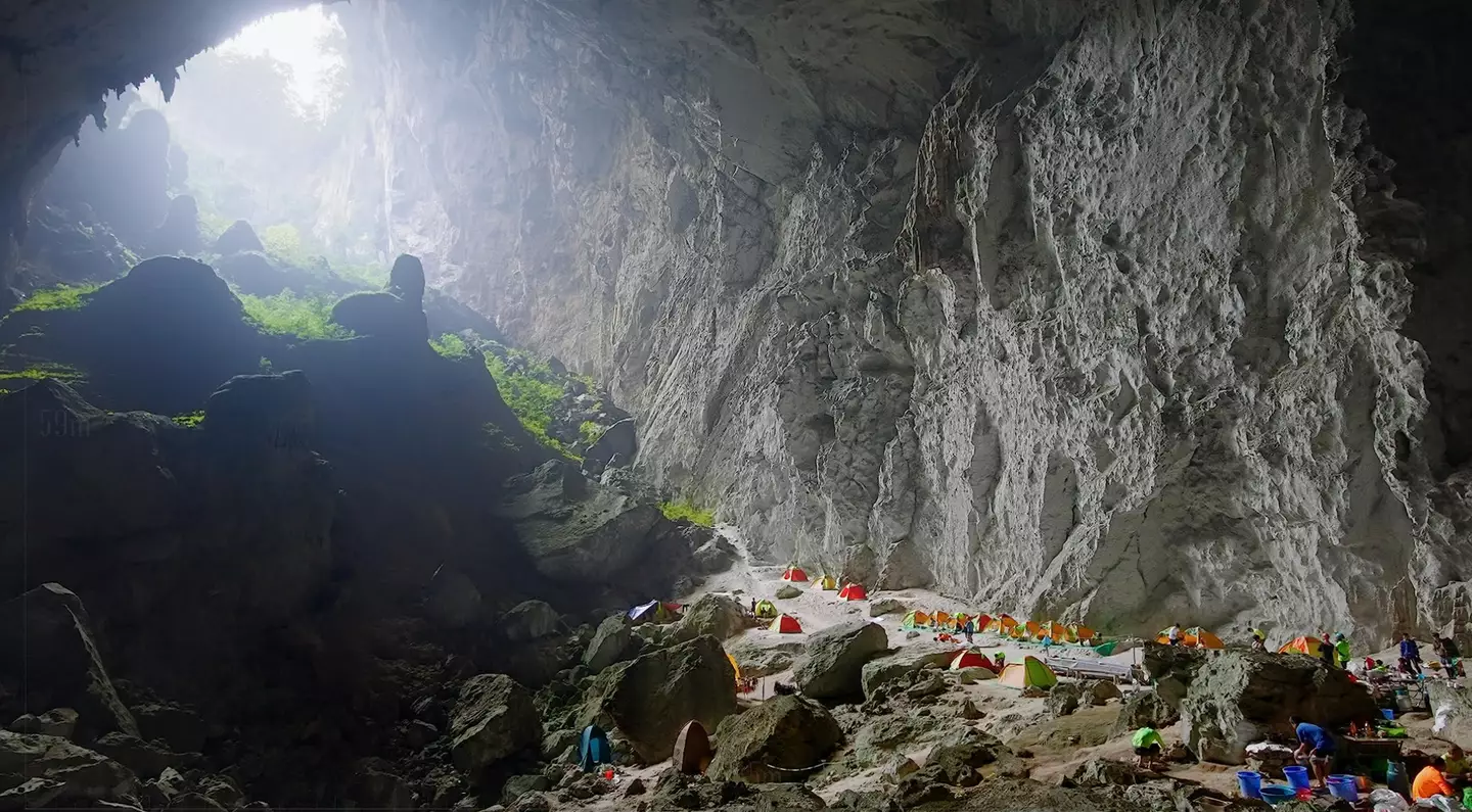 The cave is believed to be between two and five million years old.