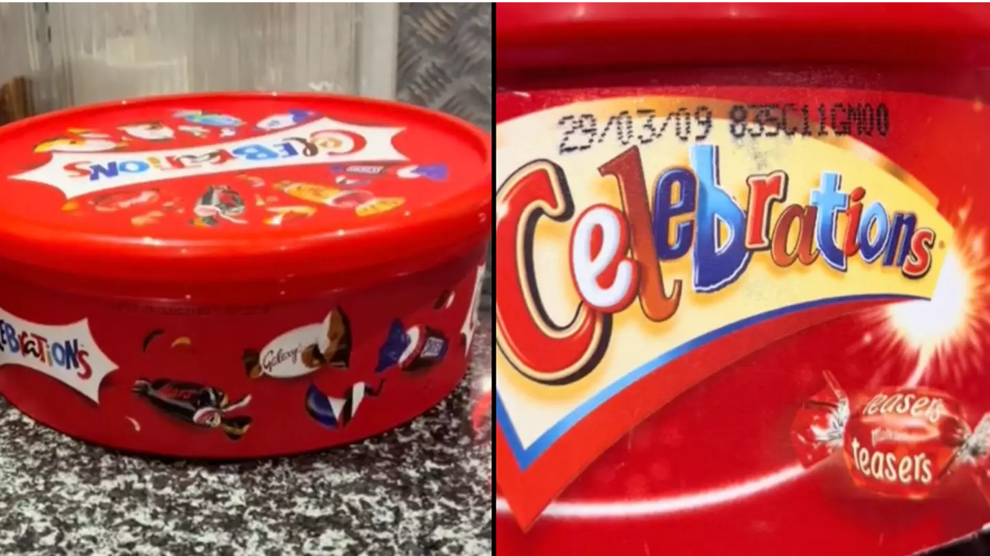 Woman left in shock after comparing box of Celebrations to one from 2009