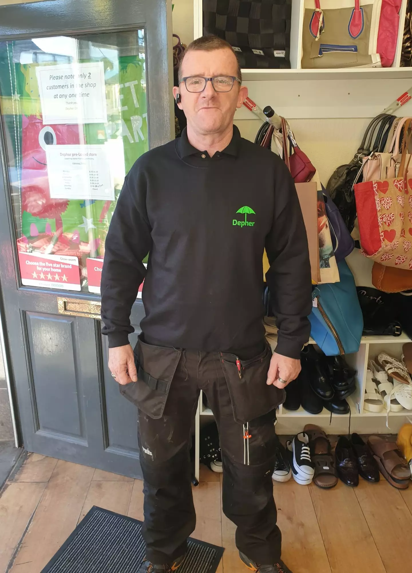 James Anderson was dubbed Britain's 'kindest plumber' (PA)