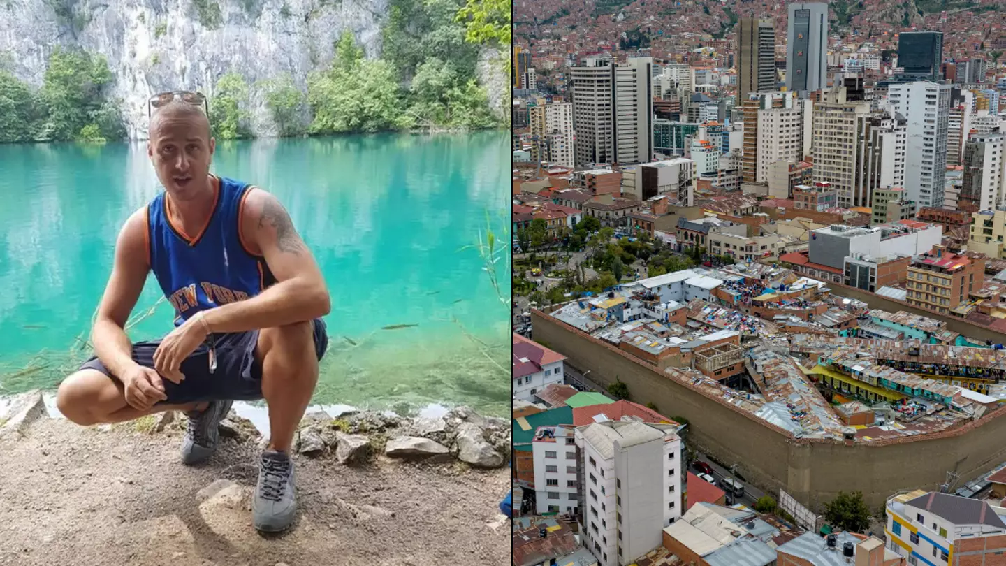 British backpacker left to rot in the 'world's toughest jail' where he has to sleep on the floor