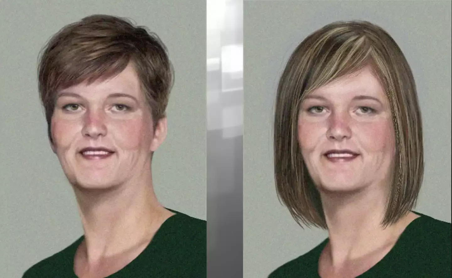 Amy Bradley aged up by the FBI (FBI)