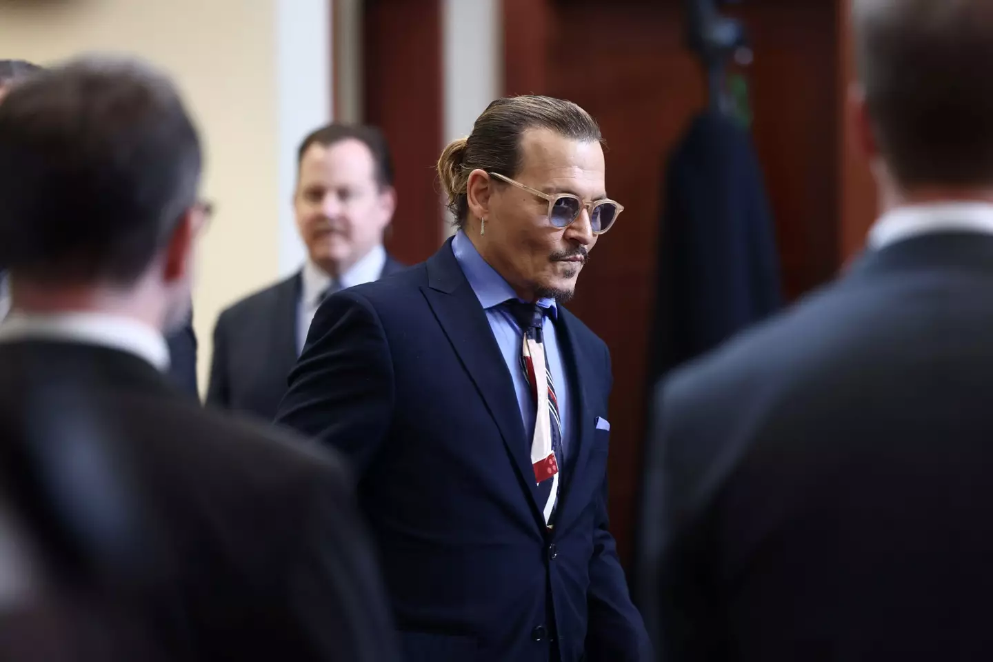Depp in court.