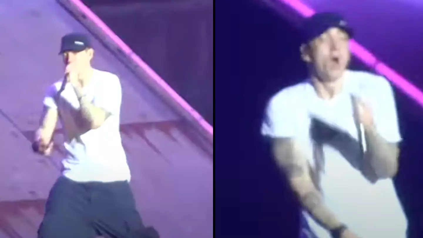 Eminem UK gig was one of the last times he covered iconic song which he no longer performs at his shows