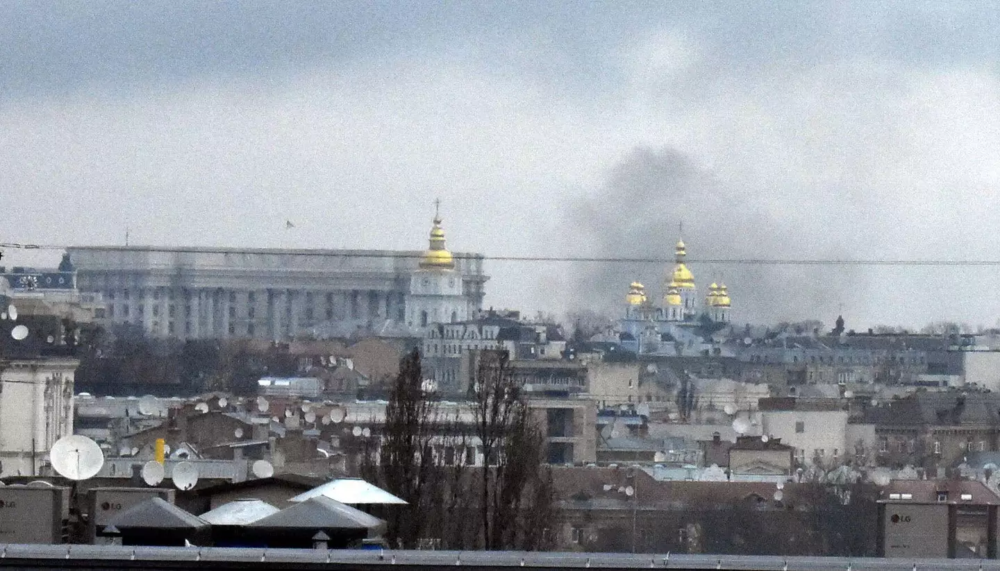 Russian forces launched air strikes across Ukraine.