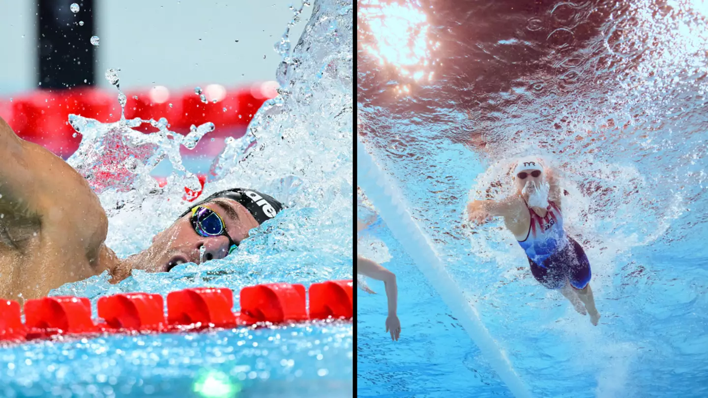 Truth behind Paris Olympics conspiracy theory that 'slow pool' is ruining swimmer's times
