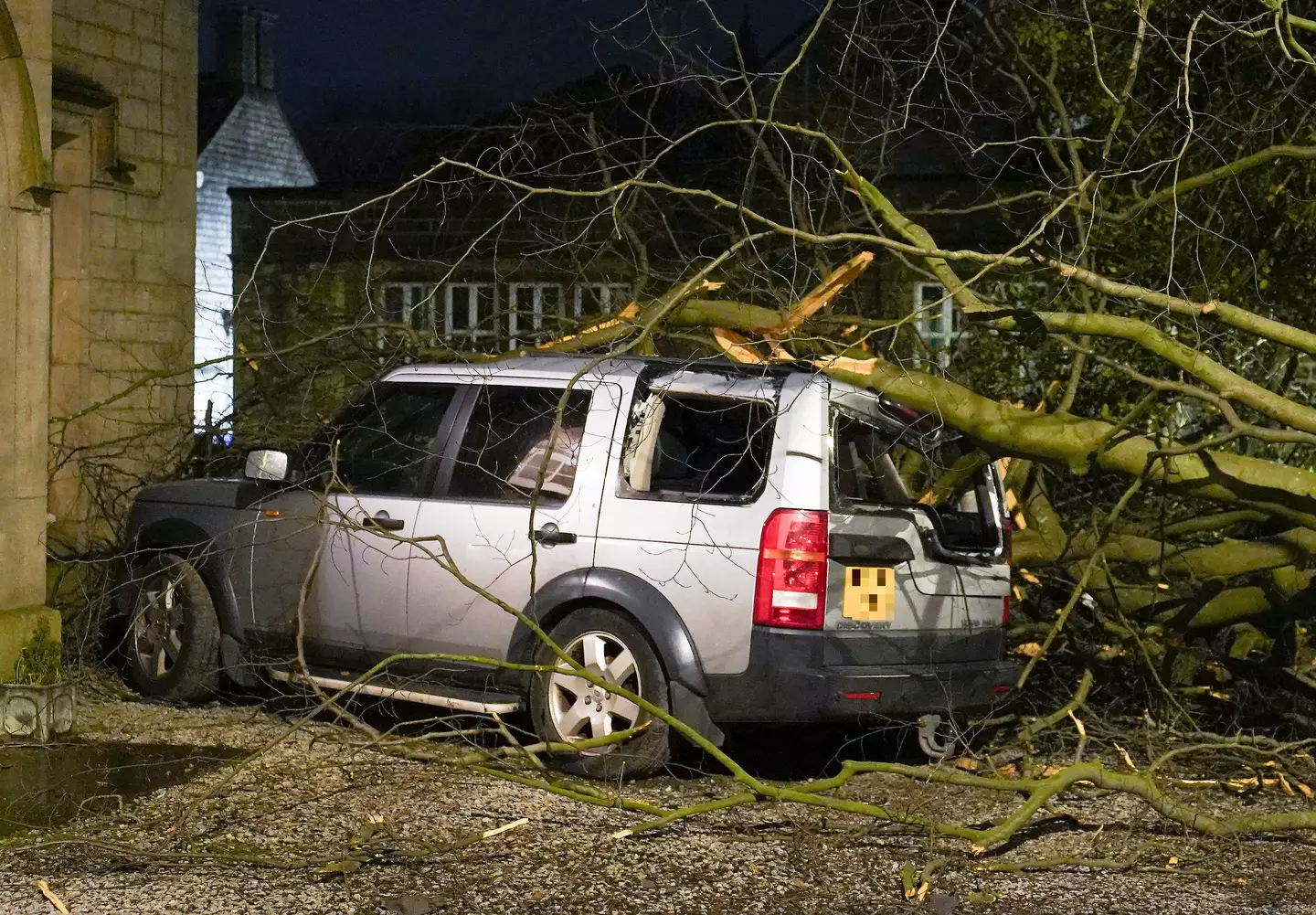 The 'tornado' meant residents had to evacuate.