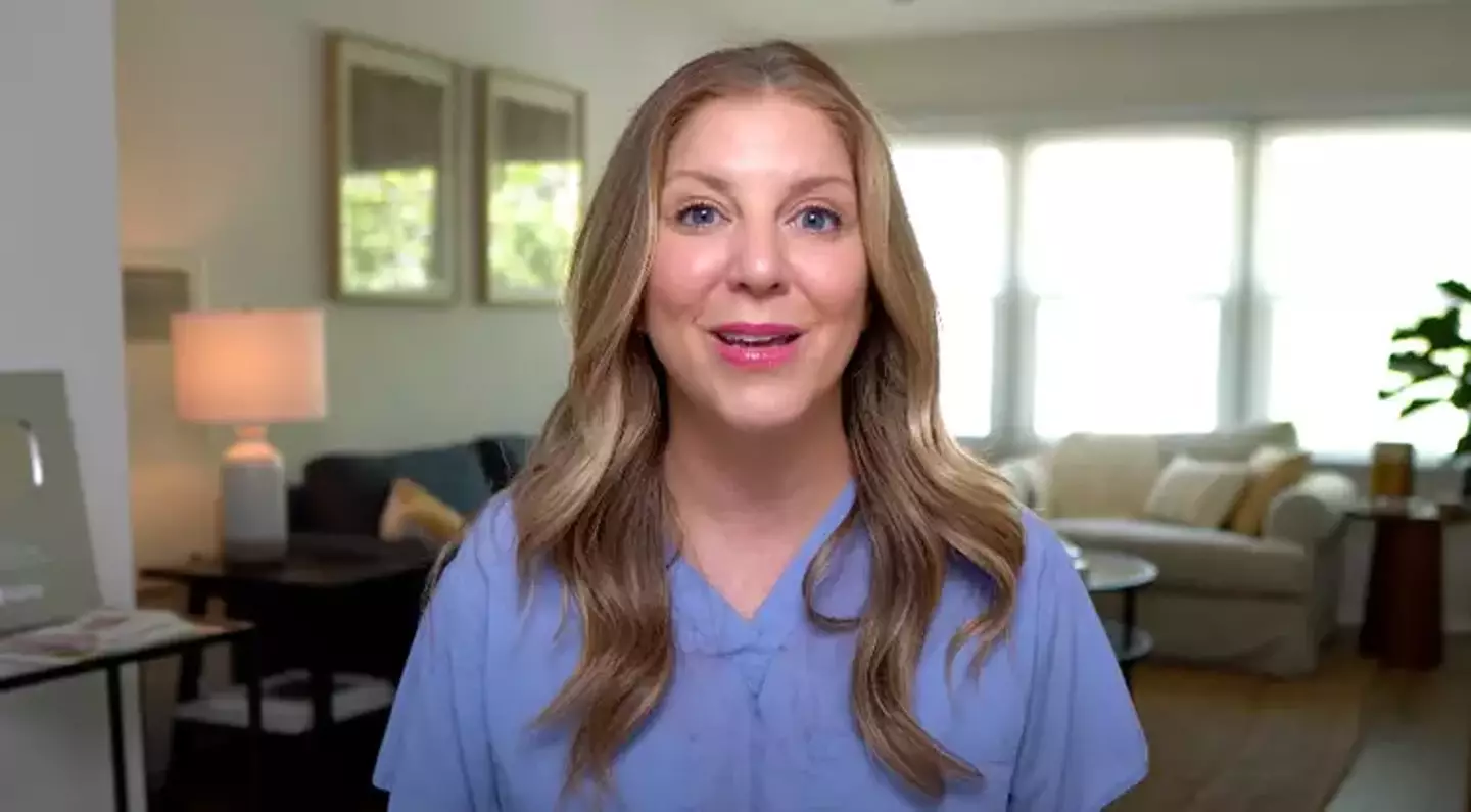 Julie McFadden has worked as a nurse for years and knows what habits make a person's final days less pleasant (YouTube/Hospice Nurse Julie)