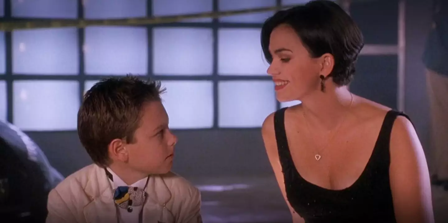 Disney star who kissed grown woman in Blank Check at 12 responds to