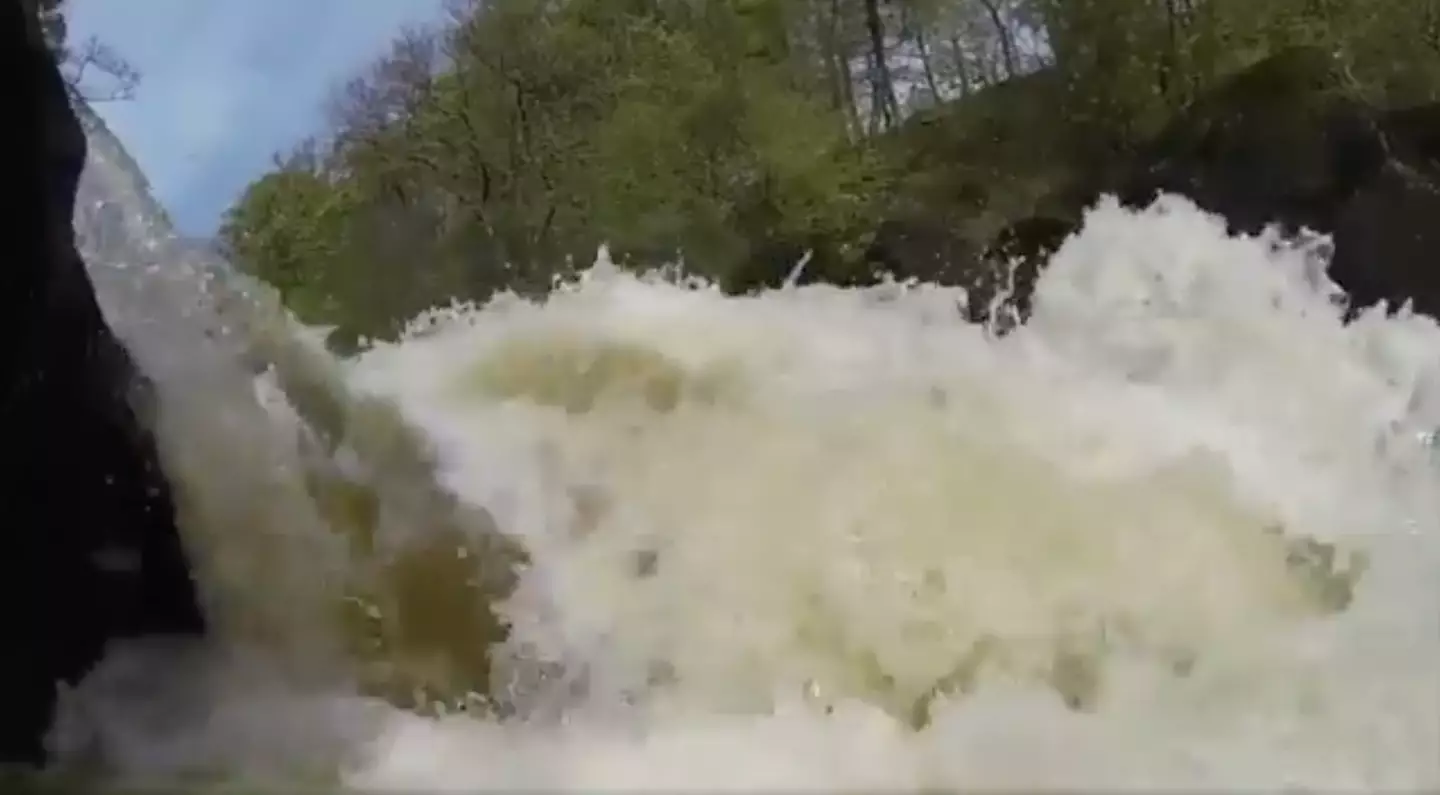 It's powerful, but also very deep and has hidden caves.