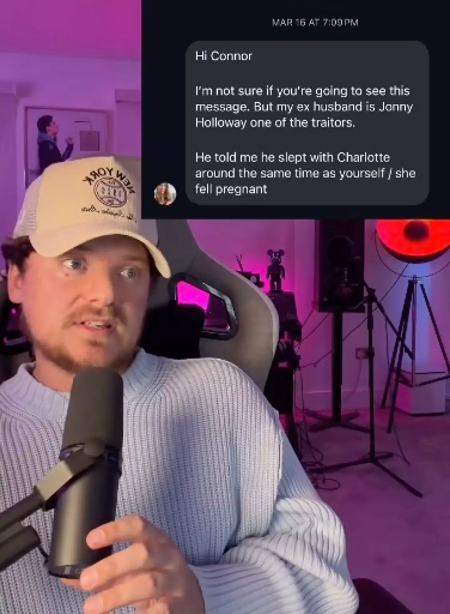 Conor Maynard hit back at Chilton's claims (Instagram/@conormaynard)