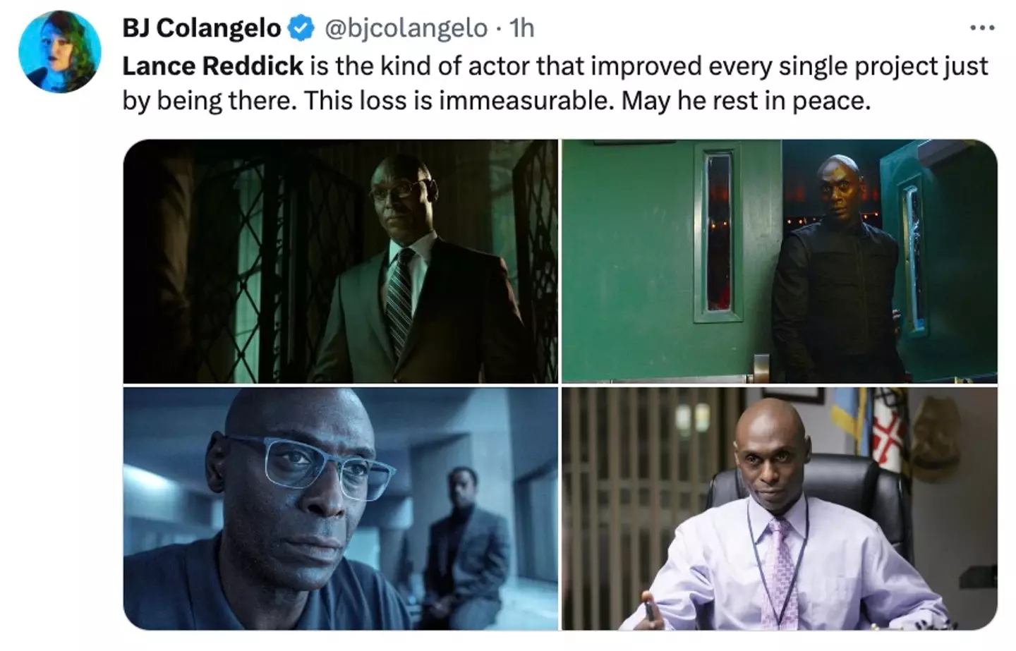 Tributes continue to pour in for the late star.