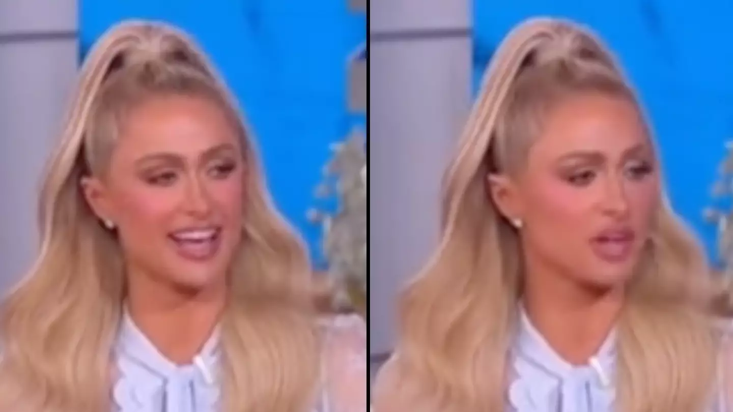 People think Paris Hilton’s voice changed mid-interview from ‘fake to real’