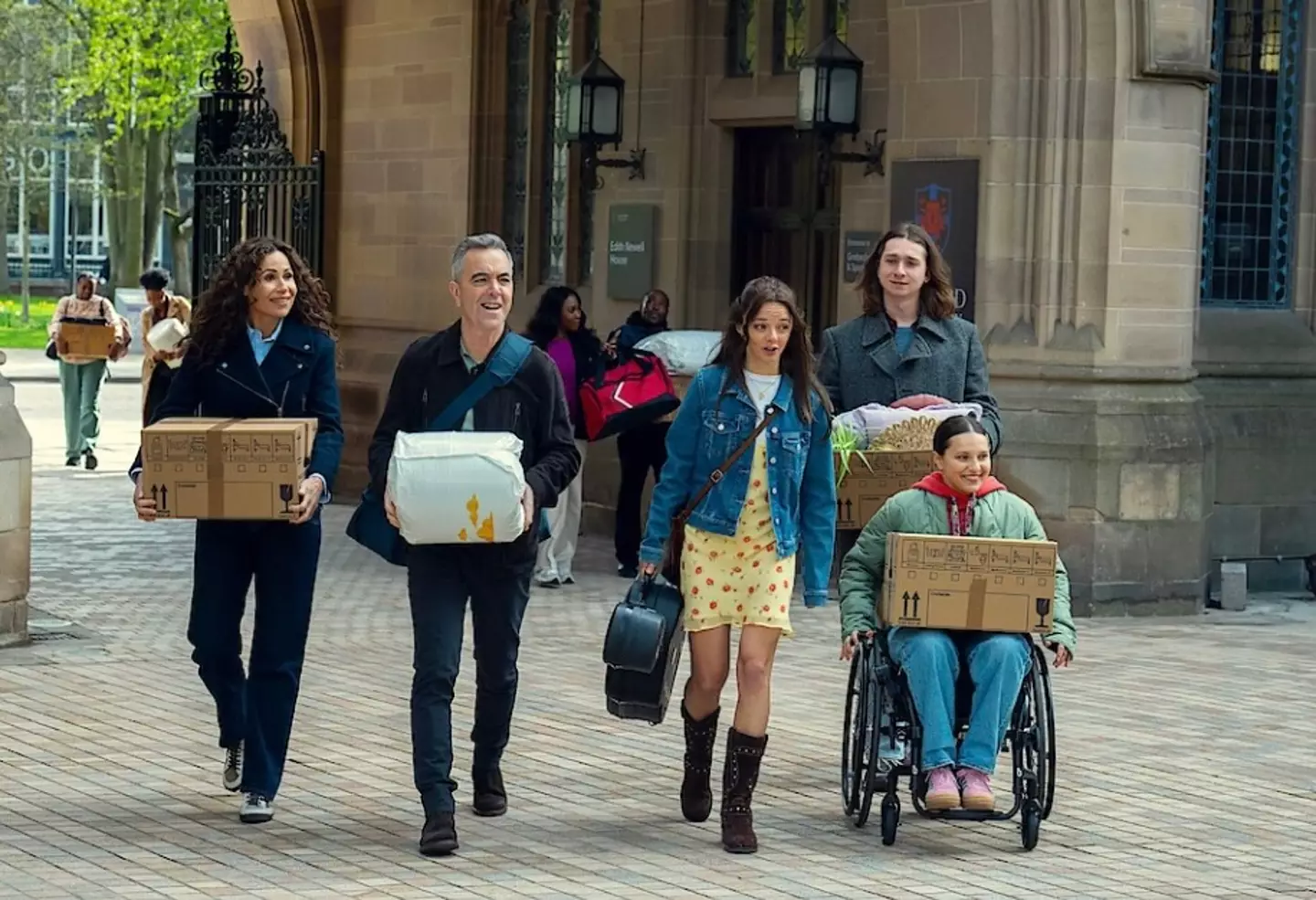 Ellie is an ambulatory wheelchair user in both the Netflix series and real life (Netflix)