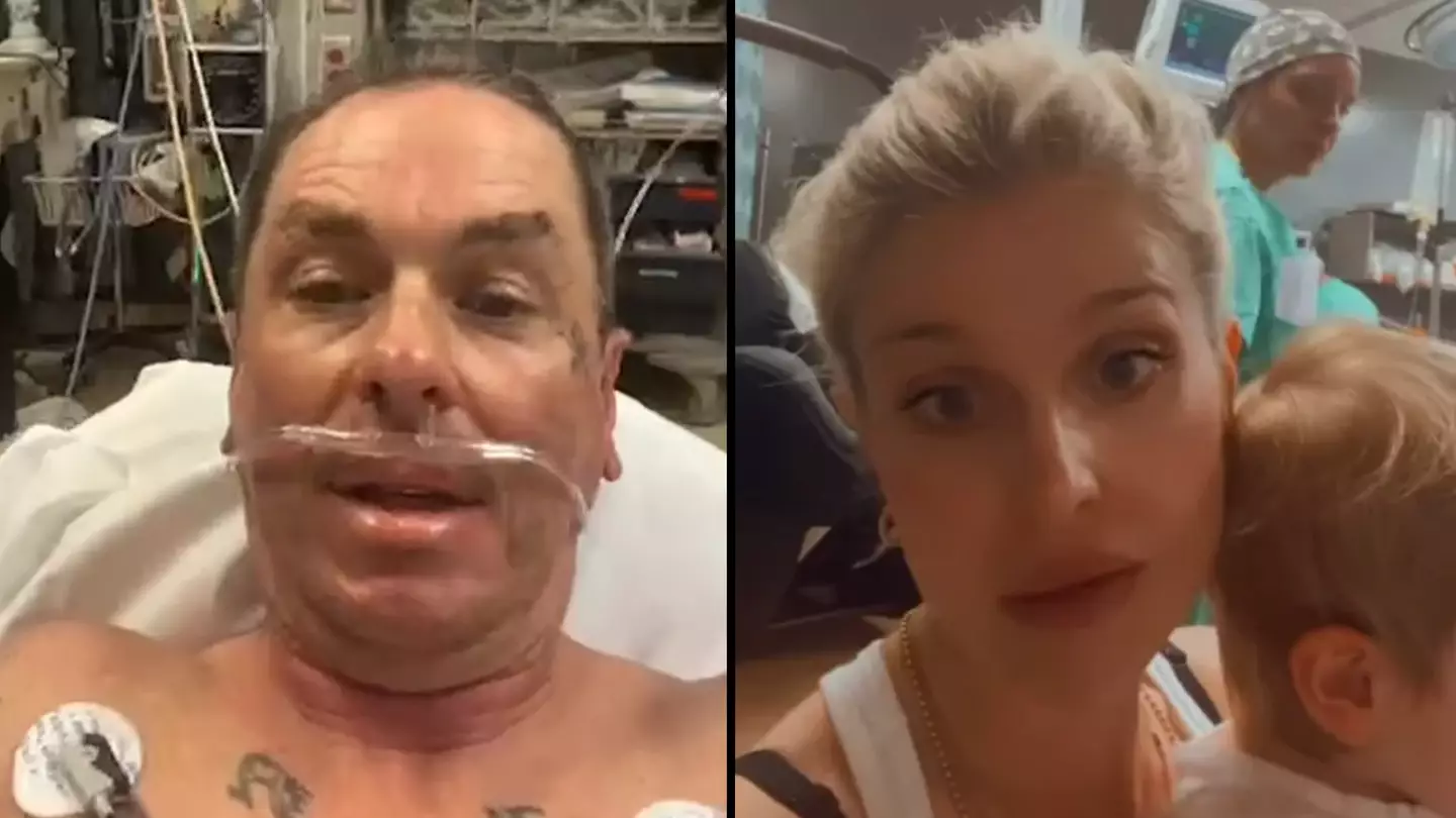 Slipknot's Sid Wilson in hospital after suffering ‘serious burns’ as girlfriend Kelly Osbourne issues warning