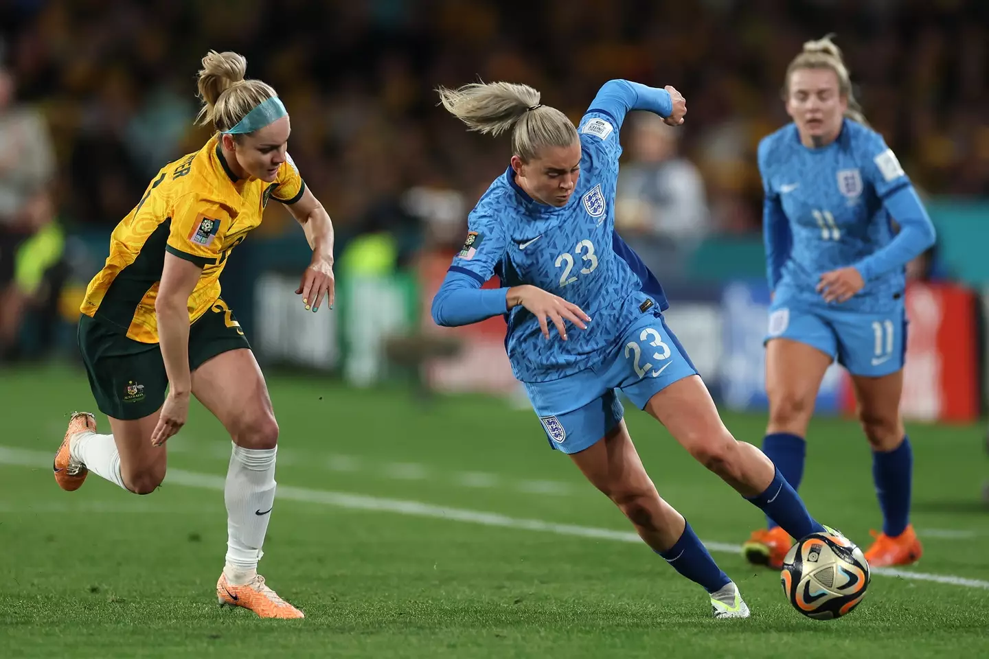 England's women team are in the semi-final of the World Cup.