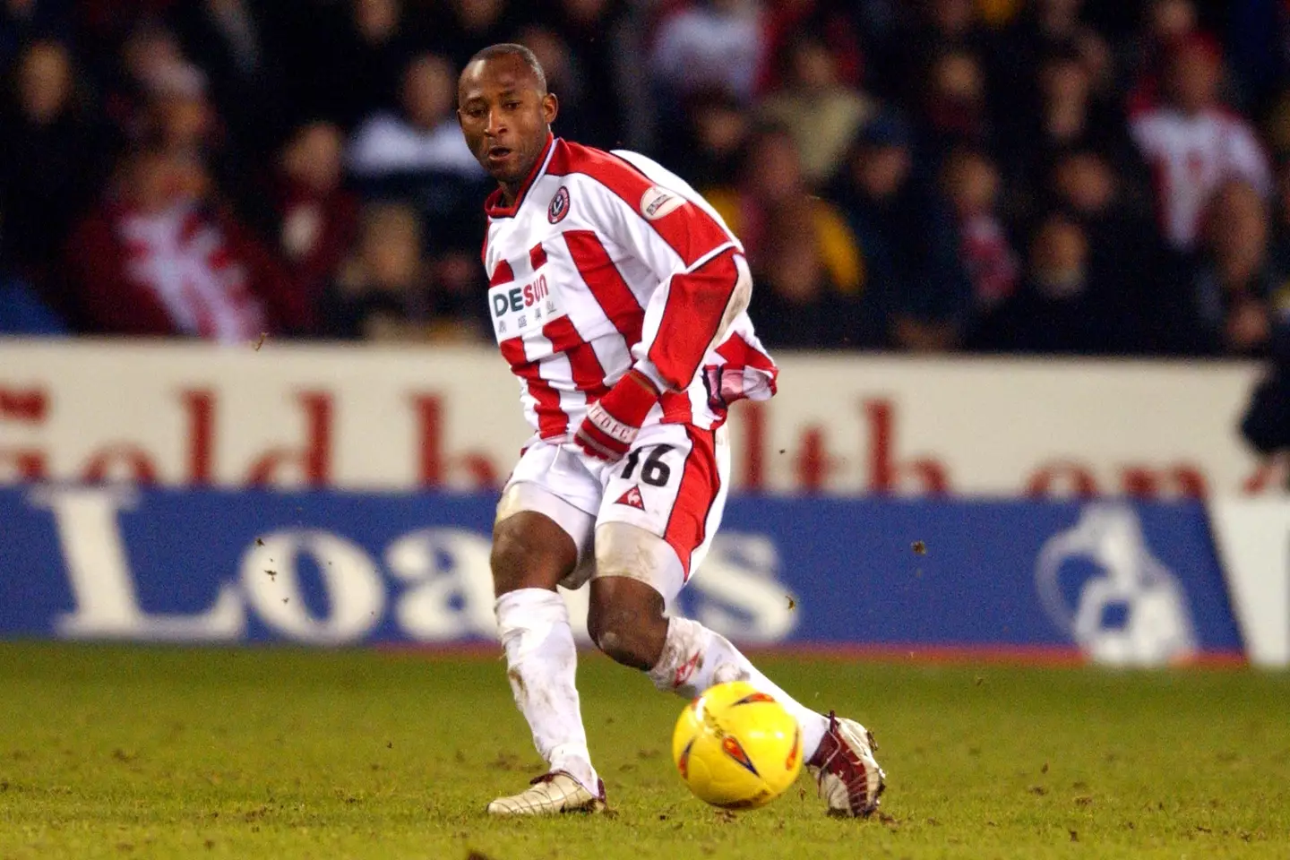 Ndlovu also turned out for Sheffield United.