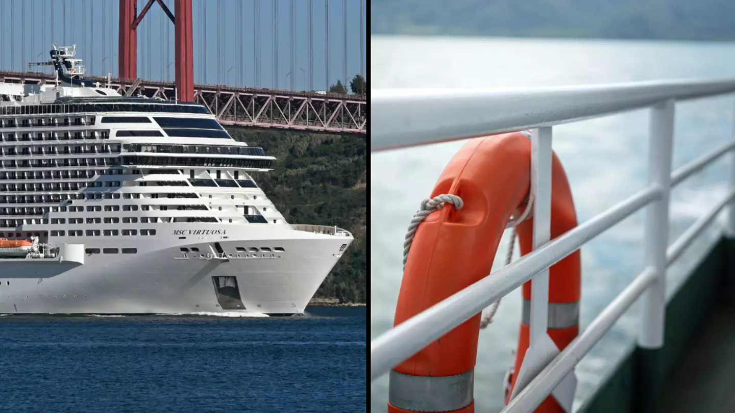 Everything that happens next after someone falls off of a cruise ship