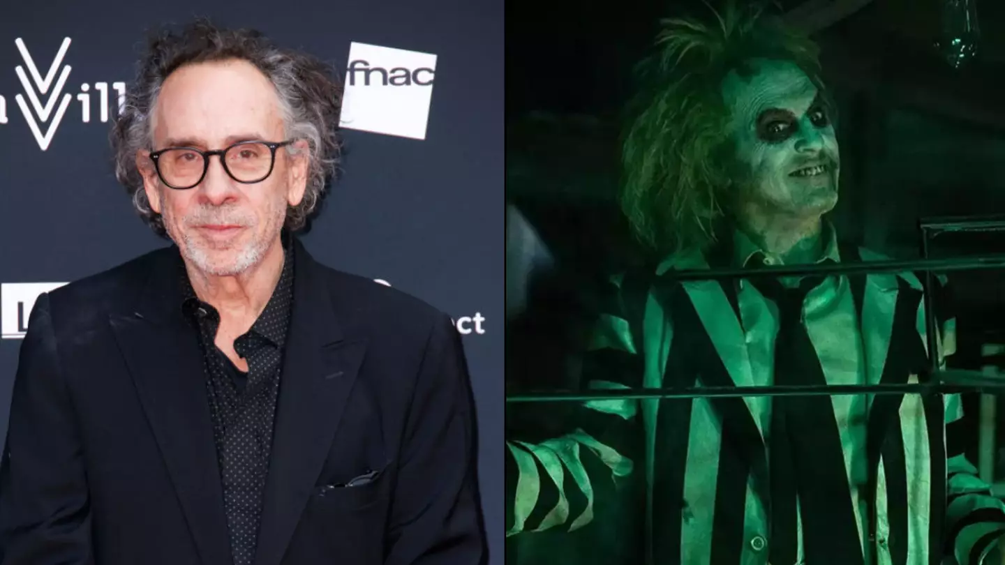 Tim Burton responded to claims his movies are full of white people as Beetlejuice 2 hit with ‘racist’ claims