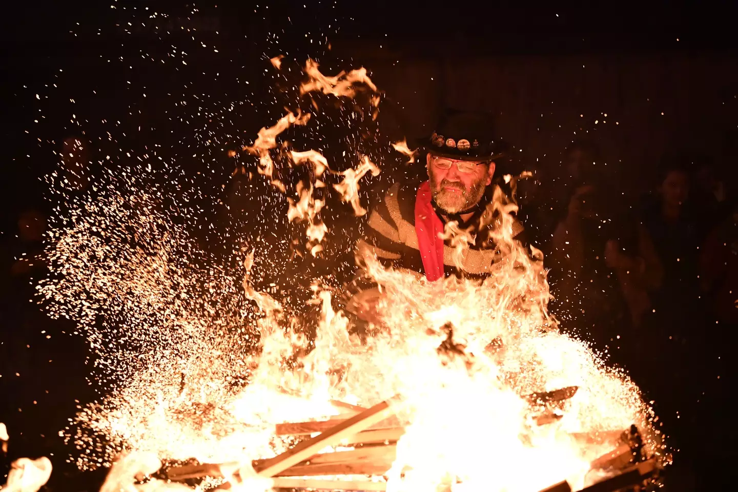 Lewes Bonfire's torchlit traditions draw in crowds from across the UK.