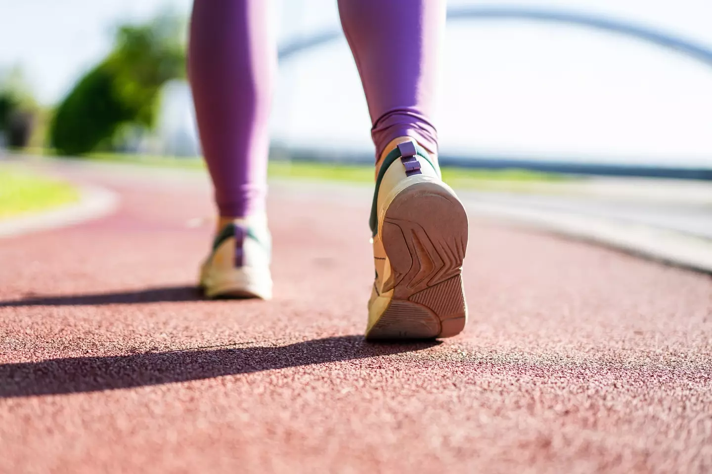 Turns out your walking pace is just as important as your step count (Getty Stock Images)