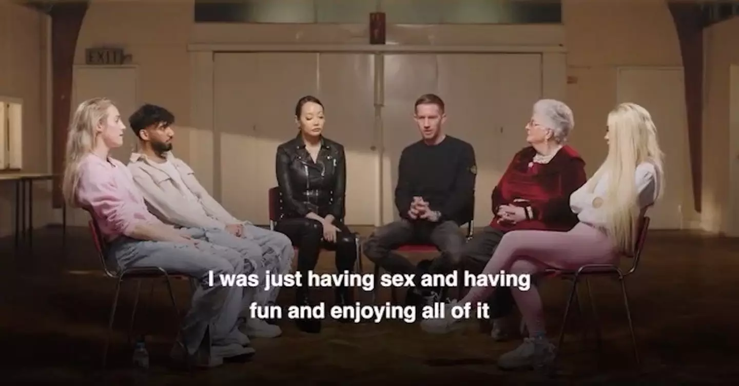 Despite loving his job, the sex worker explained on LADbible's new show 'Roundtable', that that it's not all sunshine and rainbows.