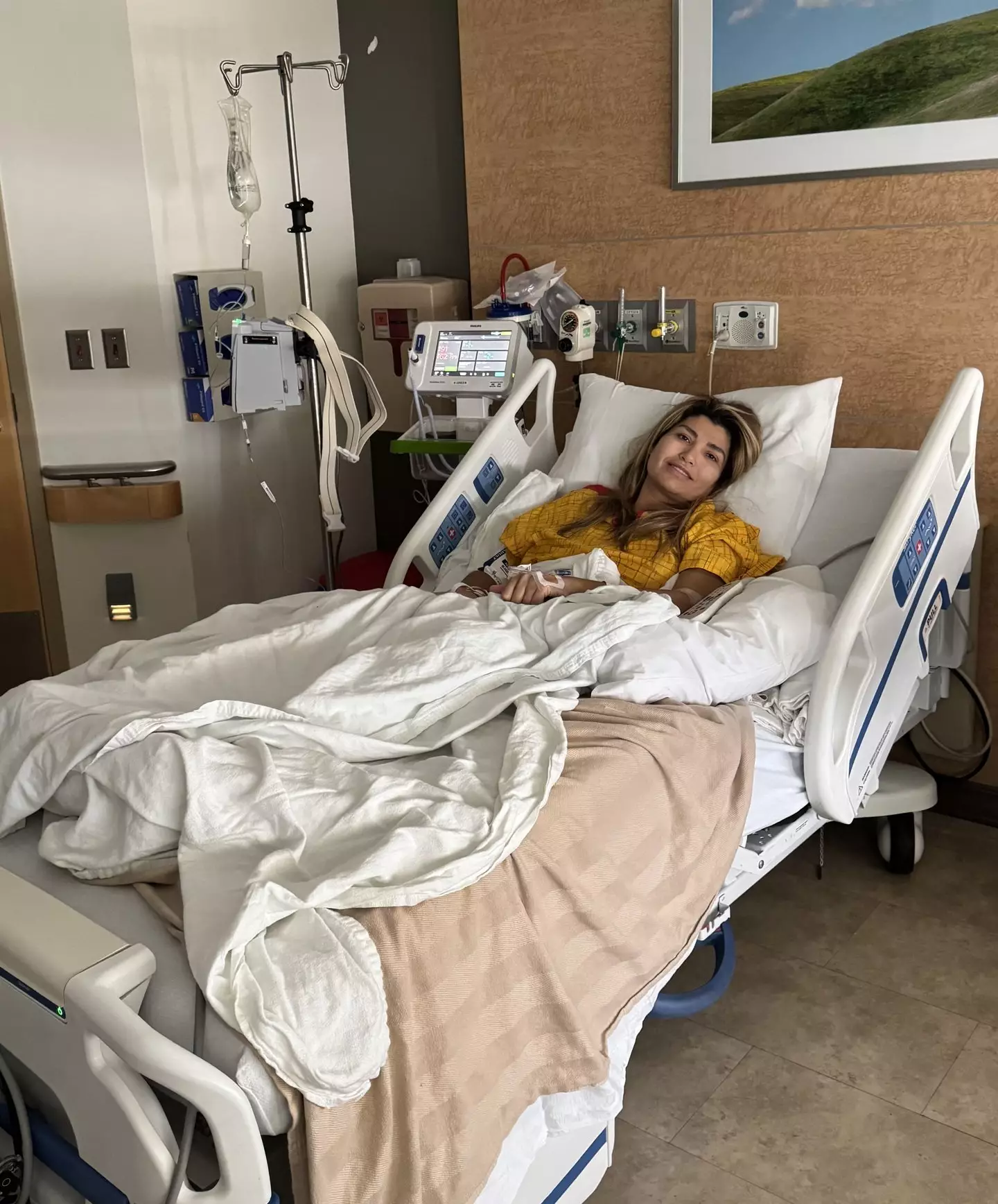 Mum Schayene Silva became unwell after moving into a new home, which was later revealed to be cancer (Kennedy News and Media)