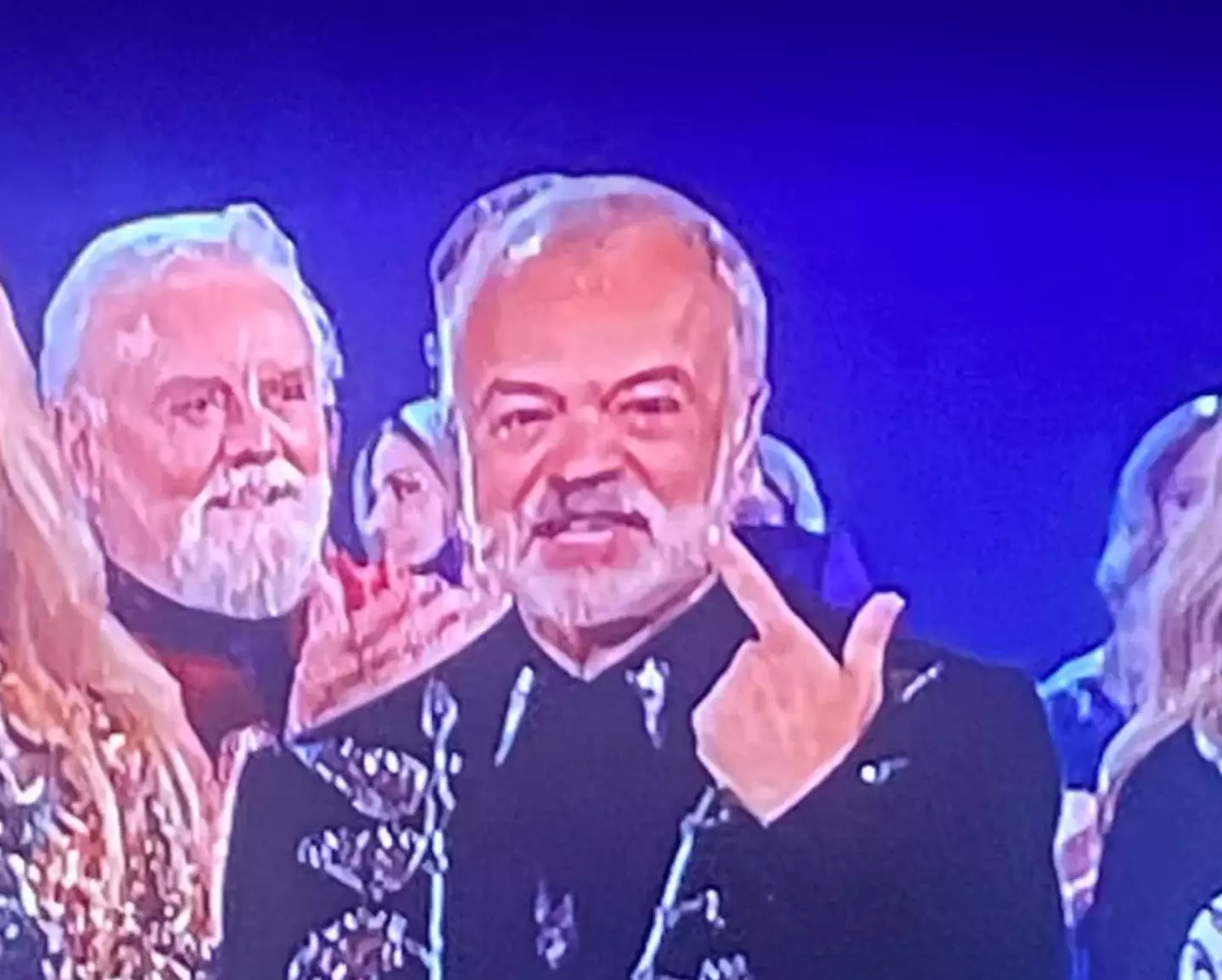 Graham Norton admitted he was left crying over the song.