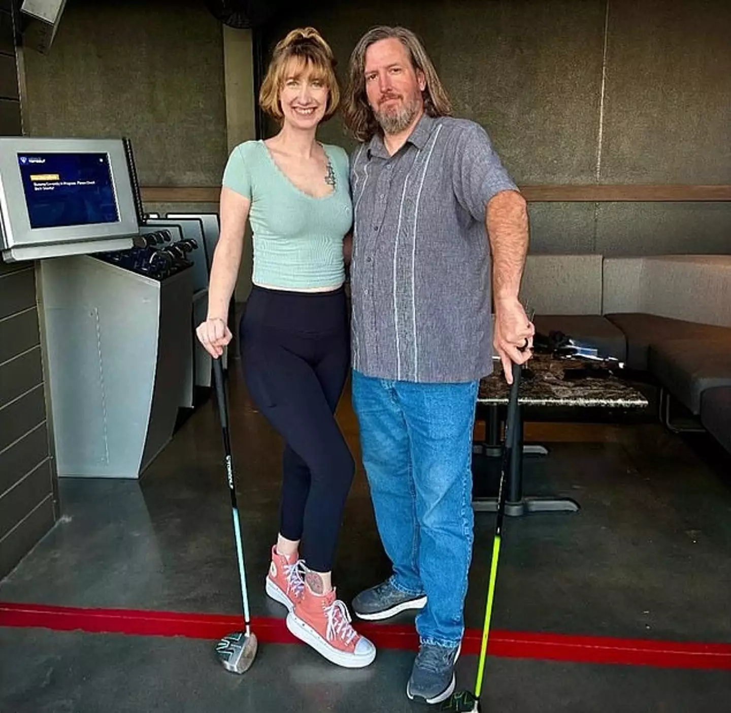 The pair, who own season tickets to the theme park, said they were very familiar with the ride they were on (Facebook)