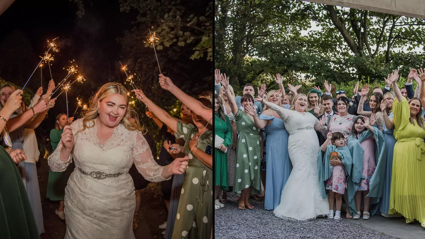 Bride goes ahead with wedding by herself after groom failed to show up