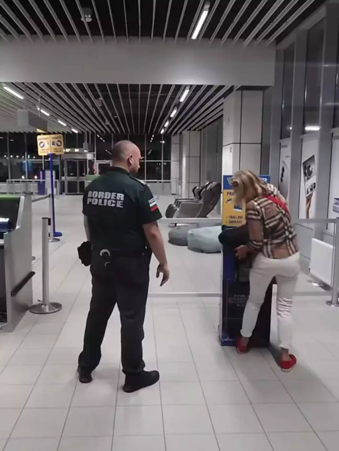 She tried to plead with officials (Facebook/Nikolay Stefanov)