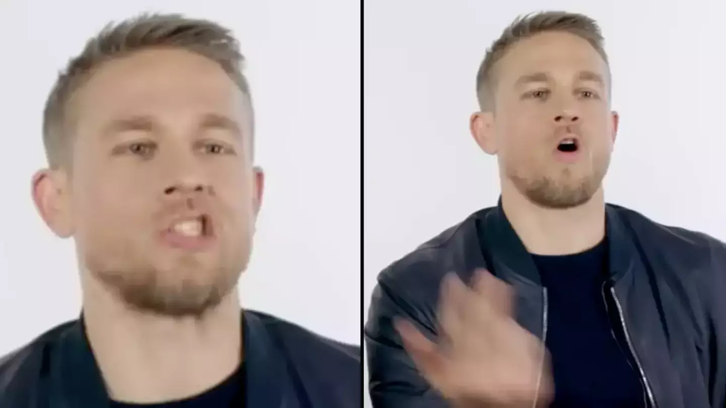 Charlie Hunnam slips into his real hometown accent during interview and leaves fans in disbelief