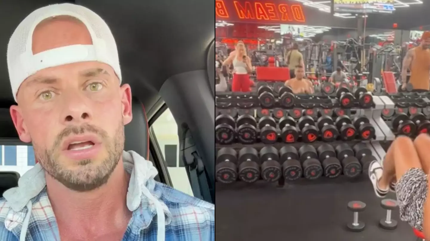 Joey Swoll calls out woman for mocking man working out and gets her gym membership cancelled