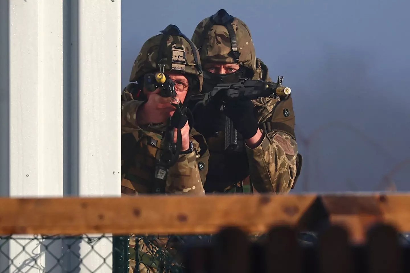 The UK government are said to be working on updating their military defence strategies (HENRY NICHOLLS/AFP via Getty Images)