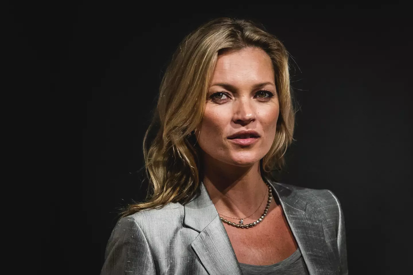 Kate Moss unveiled four new Diet Coke designs.