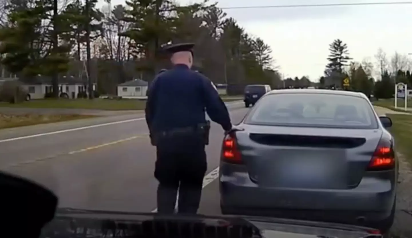 It's primarily for the officer's safety. (YouTube/Dirceu Valadares)