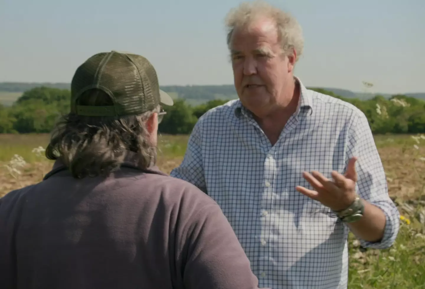 Discussing Gerald's cancer treatment (Prime Video)