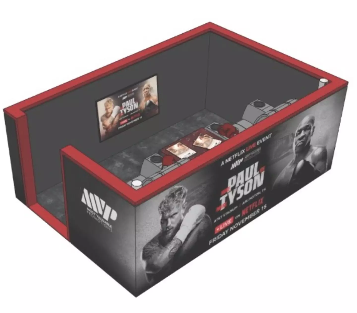 Are they just watching on a TV? (X)