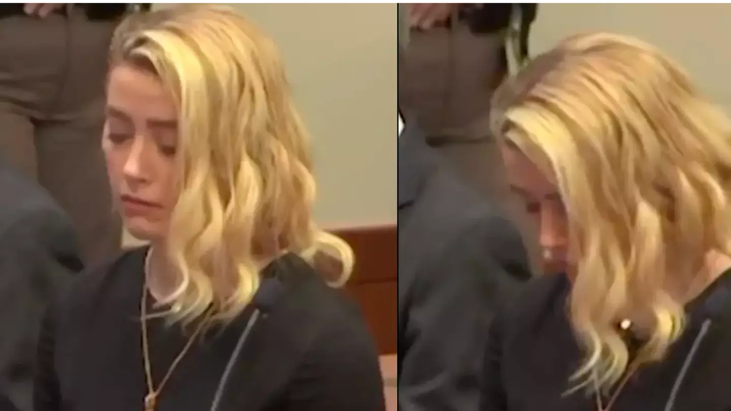 Amber Heard's Reaction In Court As She Learns Johnny Depp Won Defamation Case
