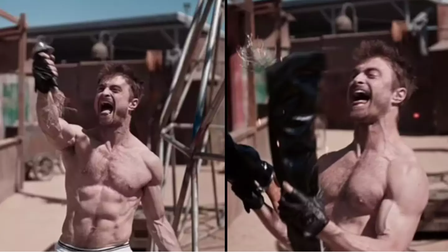 Daniel Radcliffe shows off incredible transformation after getting stacked for TV role