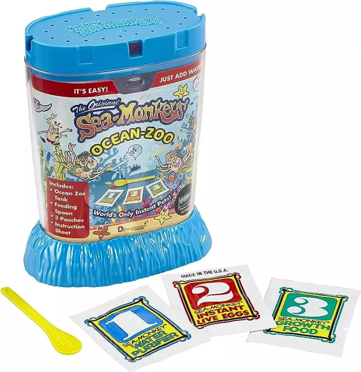 Sea Monkeys were extremely popular with kids growing up in the 1990s and 2000s.