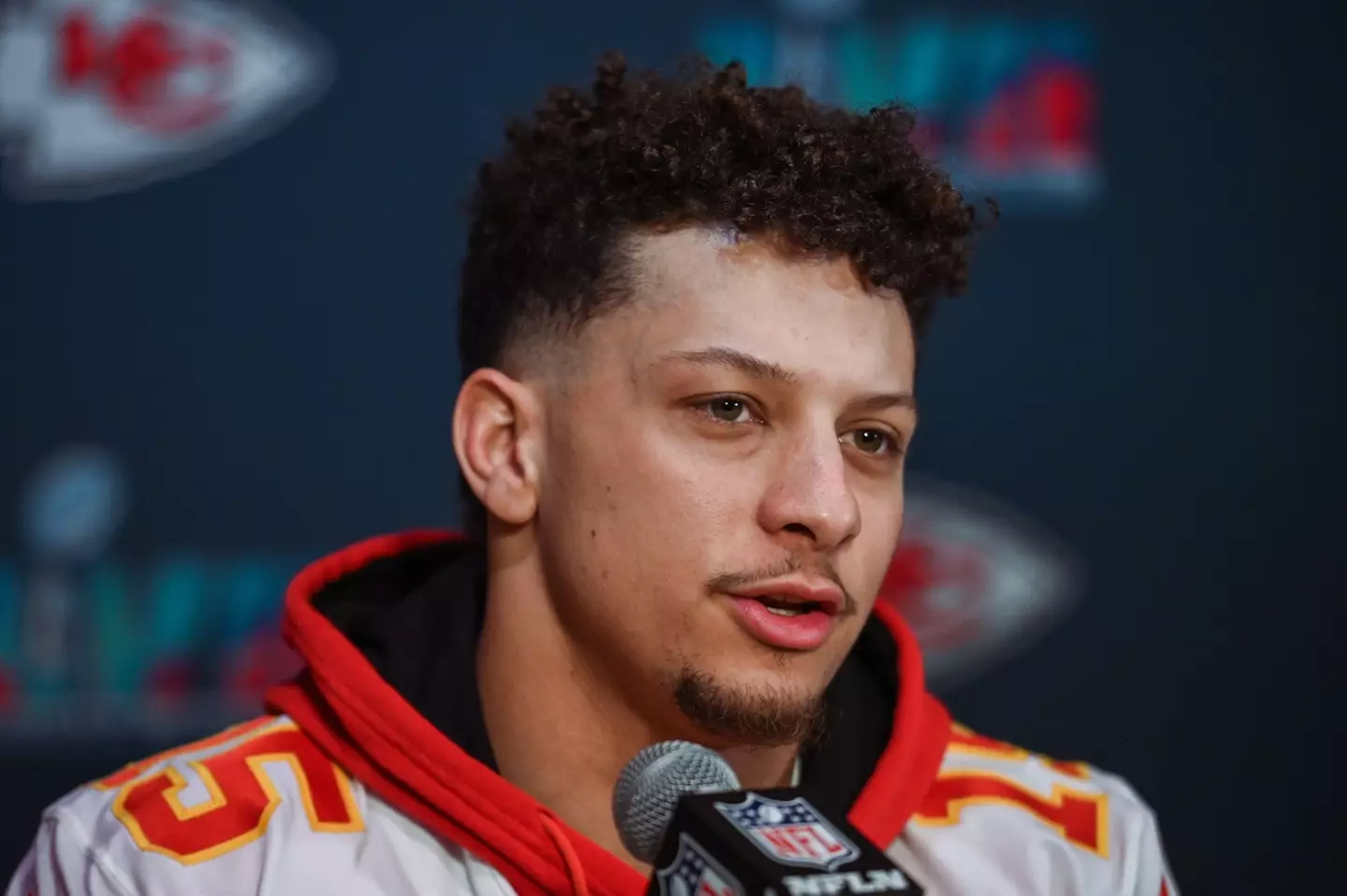 Patrick Mahomes is set to compete in the Super Bowl this weekend.