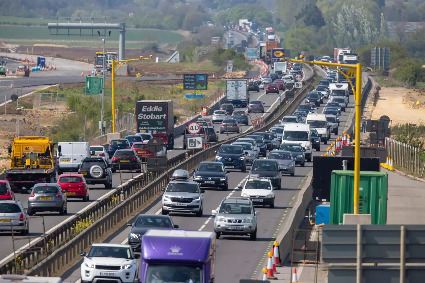 The Department for Transport has warned drivers about heavy traffic across the Easter weekend.