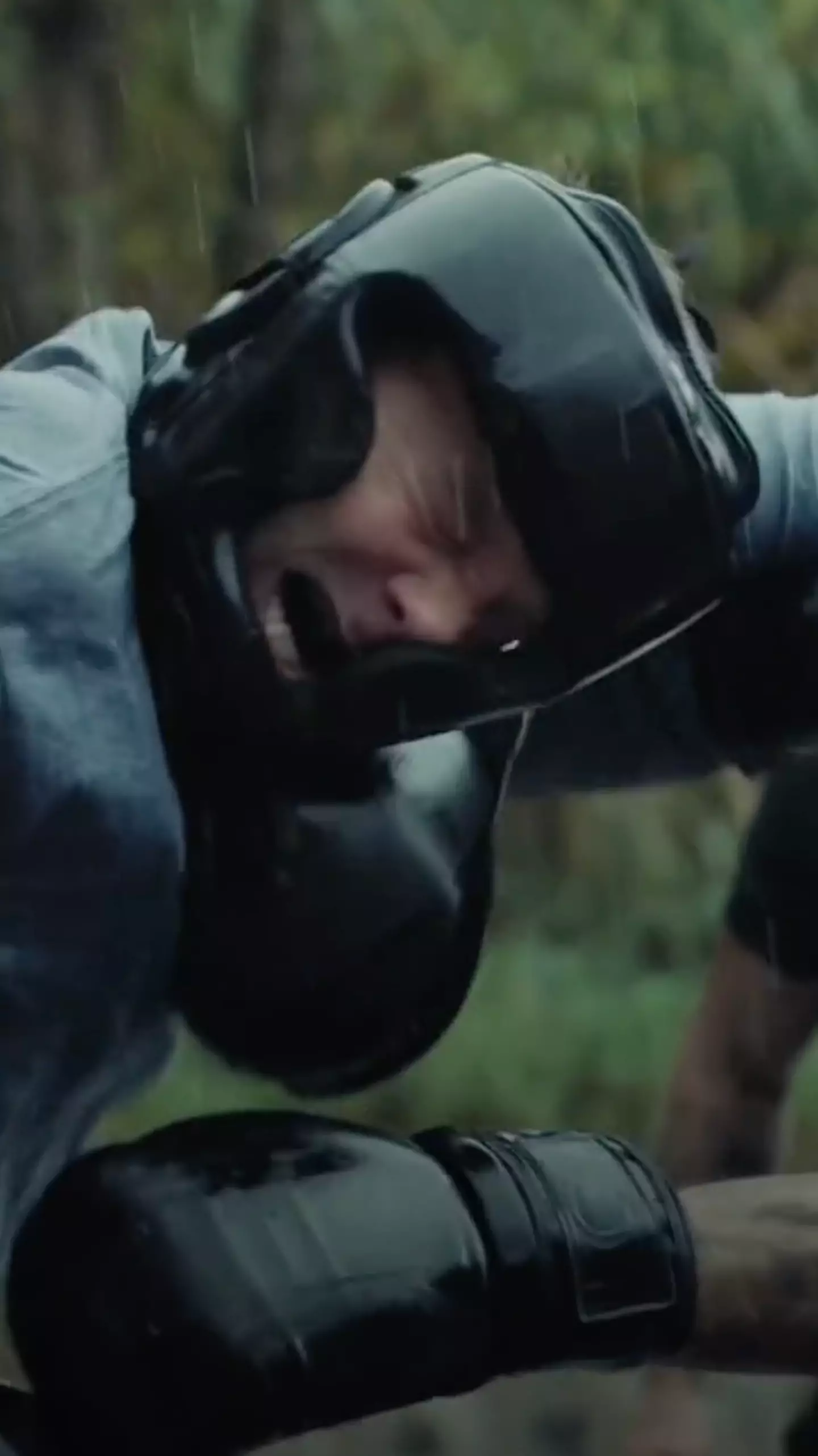 Jermaine Pennant landed Matt Hancock a decent blow during Channel 4's Celebrity SAS: Who Dares Wins.