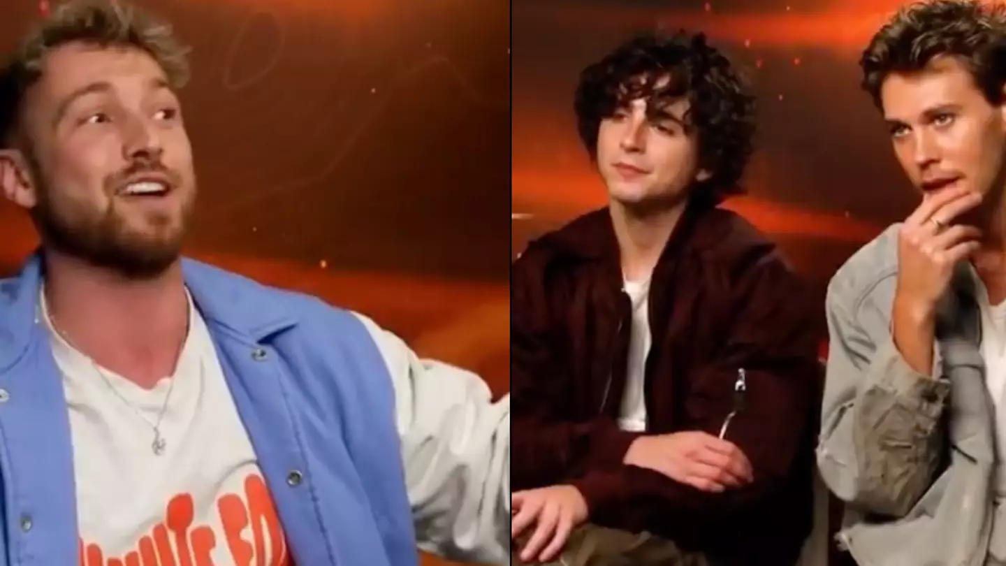 Sam Thompson hits back after fans called him out for question he asked Timothée Chalamet during interview