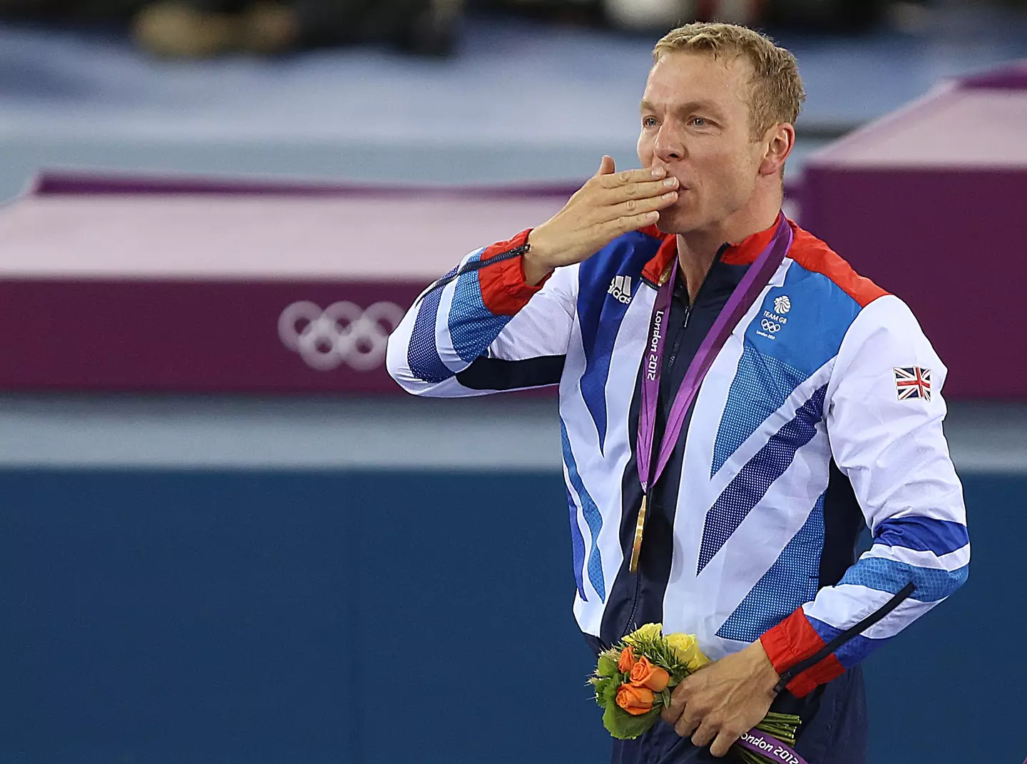 Sir Chris Hoy won six gold medals for Team GB in the cycling at the Olympics. (Ian MacNicol/Getty Images)