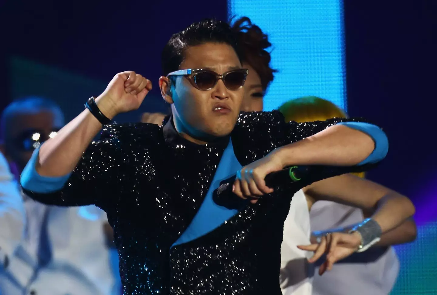 The song, and dance, were everywhere. (Andreas Rentz/Getty Images for MTV)