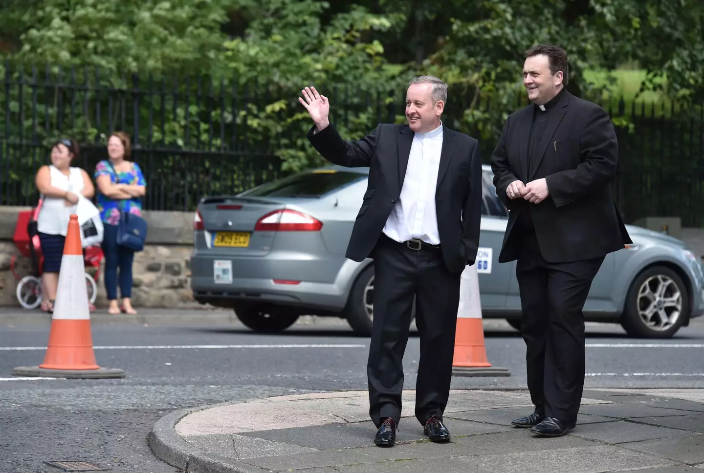 Dermott Donnelly celebrated the mass at the wedding of his brother Declan in 2015.
