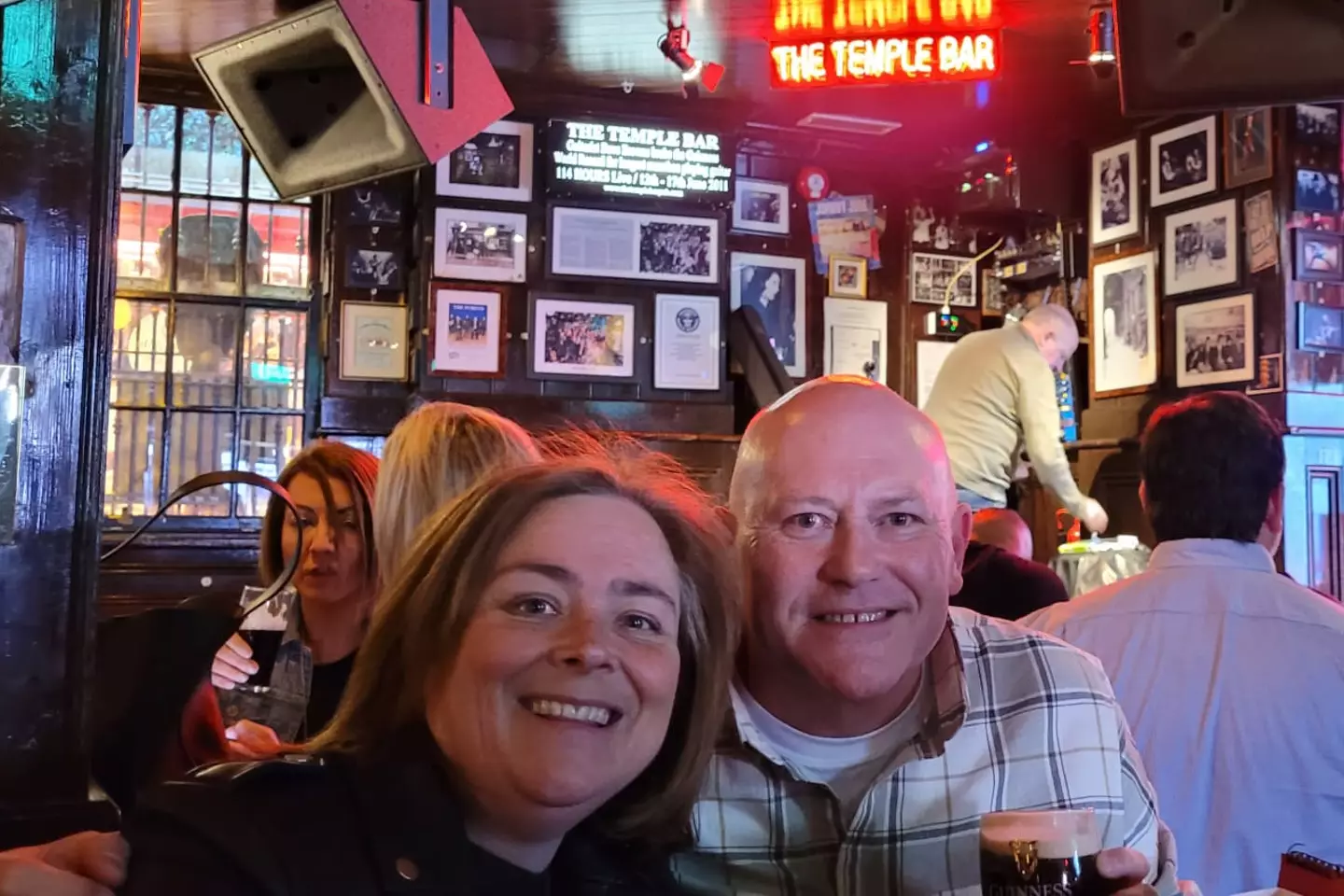 Jill and Keith decided to fly to Dublin as the trains to London were too expensive.